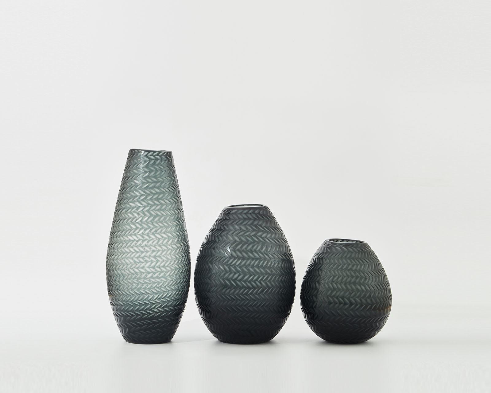 Knit Vases Deep Sea