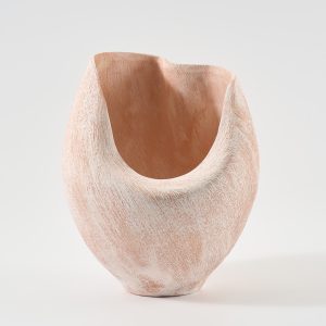Nebula Deep Vase Salmon Brush